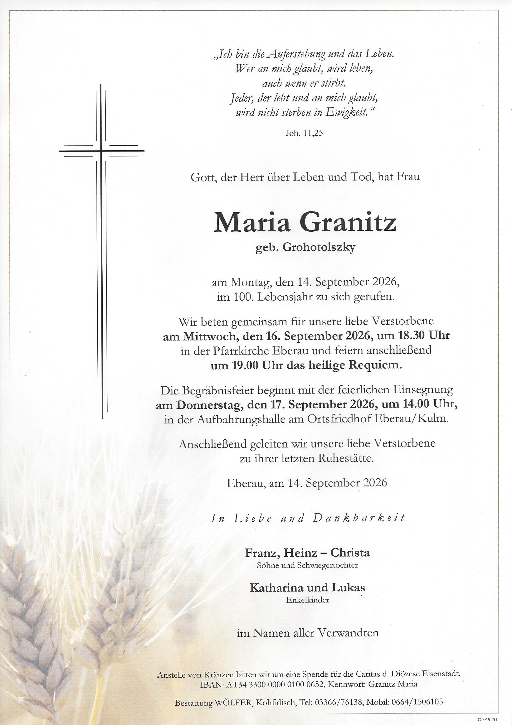 Parte Maria Granitz
